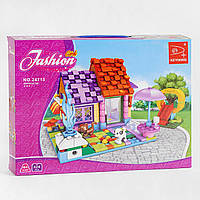 Конструктор для девочки Домик AUSINI 24715 (424 детали) конструктор розовый домик с фигурками