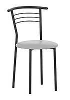 Обеденный кухонный стул Марко Marco black V-28 серый Новый Стиль IM