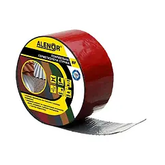 Бутилкаучукова фольгована герметизувальна стрічка Аленор BF — 75 мм*3 м (червона)