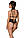 Боді Еротична прозора жіноча DOMINICA BODY L/XL - Passion Чорний ( SO8427 ), фото 2