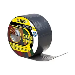 Бутилкаучукова фольгована герметизувальна стрічка Аленор BF — 75 мм*3 м (графітовий)