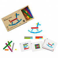 Игра-занятие "Палочки Кюизенера" (37 элементов, 15 карточек) EDX Education