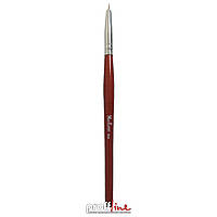 Кисть лайнер для тонких линий Mett коричневая ручка (5 мм)