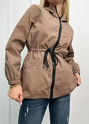 Жіноча подовжена вітровка на підкладці "Lexy"| Батал, фото 1