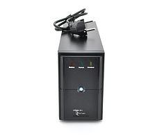 ДБЖ Ritar E-RTM500 (300W) ELF-L, LED, AVR, 2st, 2xSCHUKO socket, 1x12V7Ah, metal Case Q4 (310*85*140)