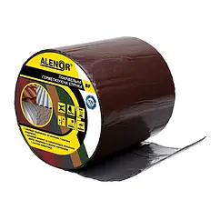 Бутилкаучукова фольгована герметизувальна стрічка Аленор BF — 150 мм*3 м (коричнева)