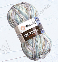 Меланжевая пряжа с шерстью YarnArt Crazy Color (Ярнарт Крэзи Колор ) 179