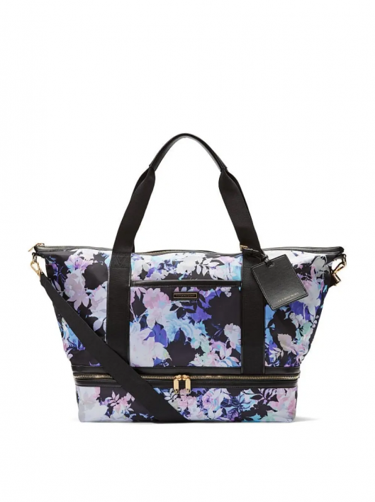 Сумка Victoria's Secret The Getaway Weekend Tote Floral Noir