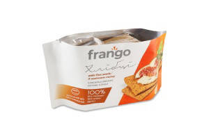 Хлібці нутові з льоном Frango, 100 гр