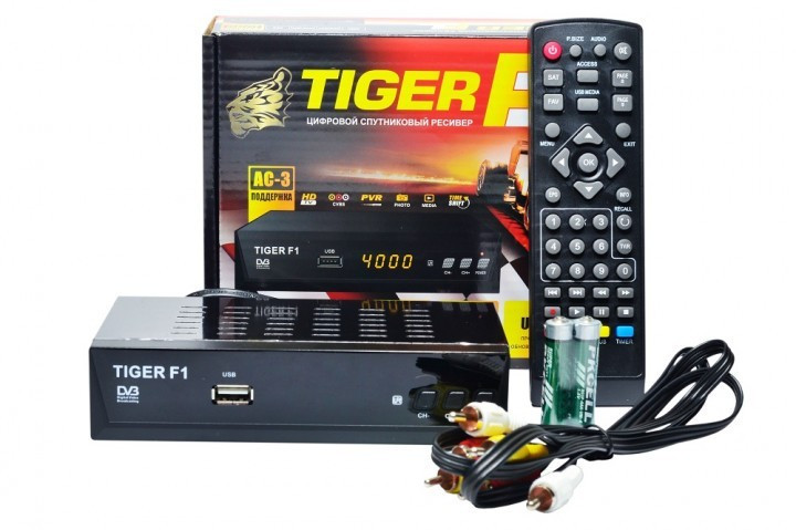 Супутниковий ресивер Tiger F1 HD