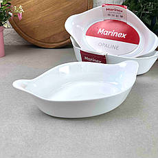 Біла форма для запікання 28,9 см Човен Marinex, фото 4
