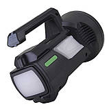 Ліхтар акумуляторний Panther PT-8090 LED+SMD з мерехтливим червоним діодом (3_03856), фото 2