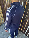 Спортивний костюм чоловічий весняно-осінній синій Adidas XXL, фото 3
