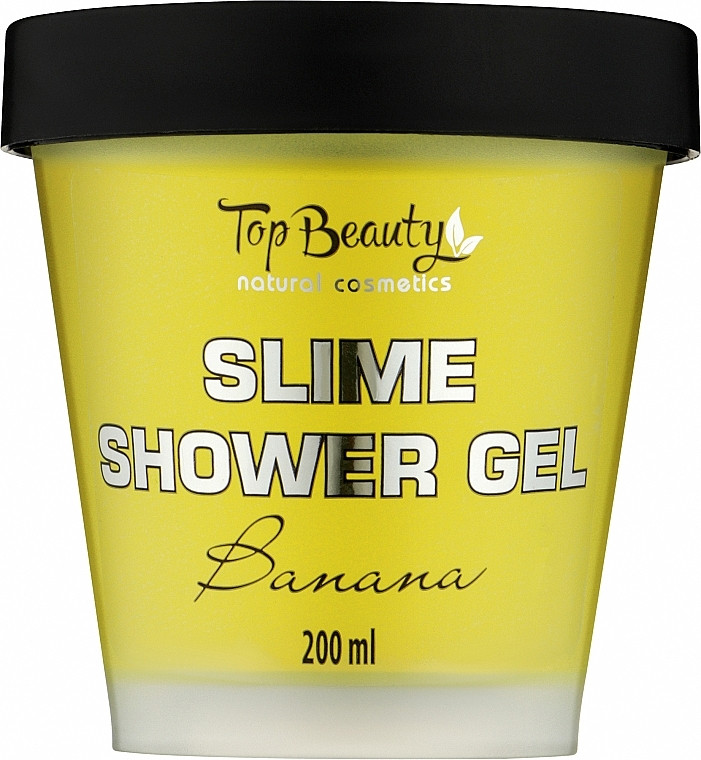 Слайм-гель для душу "Banana" Top Beauty Slime Shower Gel
