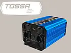 Інвертор 12-220V перетворювач напруги чистий синус 800W Tossa TAS800R-12X, 2 USB з функцією UPS, фото 2