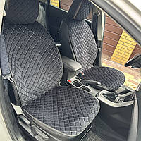 Накидки чехлы на сиденья Dodge Charger VII (2010+), Люкс XL 1+1 передние