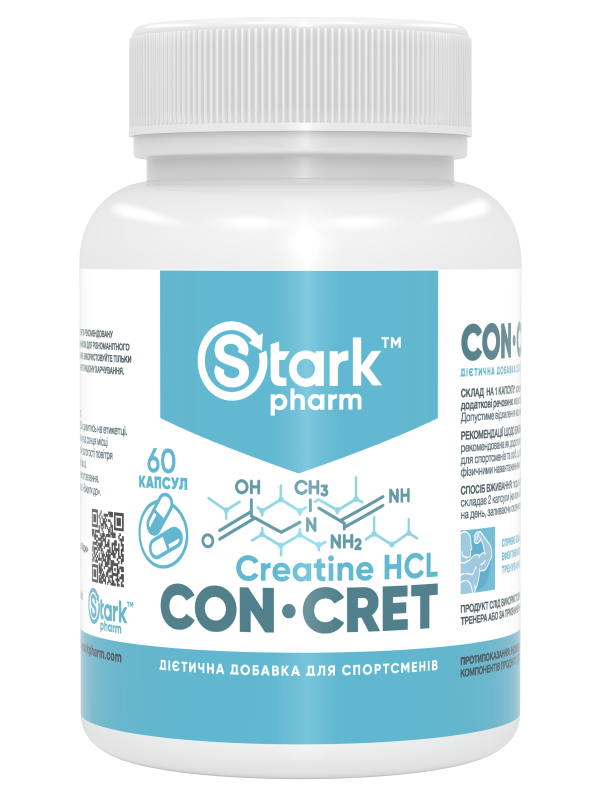 Креатин Stark Pharm — CON-CRET Big Caps 750 мг (60 капсул)