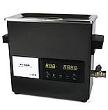 Ультразвукова ванна-мийка GT Sonic-S6 з дисплеєм для манікюрних інструментів, на 6л., 150 Вт., фото 7