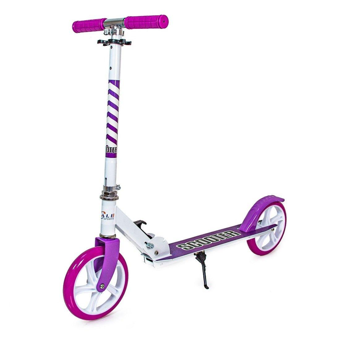 Двоколісний самокат складаний Scale Sports Scooter 460 Фіолетовий, фото 1