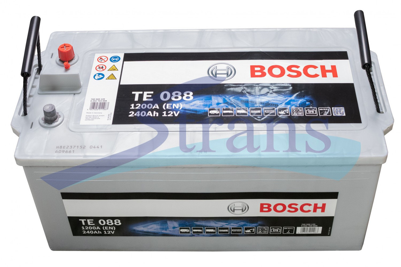 Акумулятор 12v 240ah 1200a Te Efb L+ 518*274*242mm