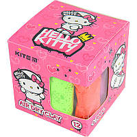 Пластилин воздушный Kite Hello Kitty HK22-135, 12 цветов + формочка