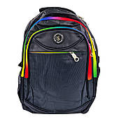 Рюкзак шкільний із 3 відділеннями jh203 чорний SZKOLNE JH-203 CZARNY