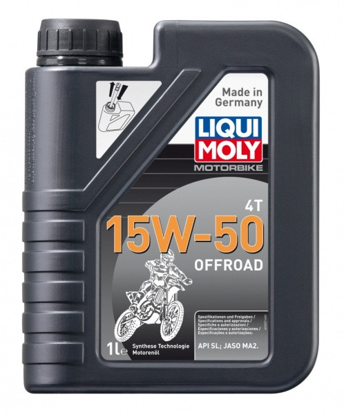 Моторна олива Liqui Moly напівсинтетична15W50 Offroad 1 л