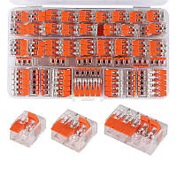 Набір клем з важелем 75 шт PCT 412/413/415, 4 мм², 450В