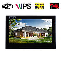 IP-відеодомофон 7 дюймів з Wi-Fi SEVEN DP-7577FHDW - IPS black, фото 3