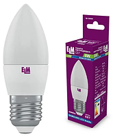 Лампа светодиодная ELM LED C37 6W PA10 E27 4000