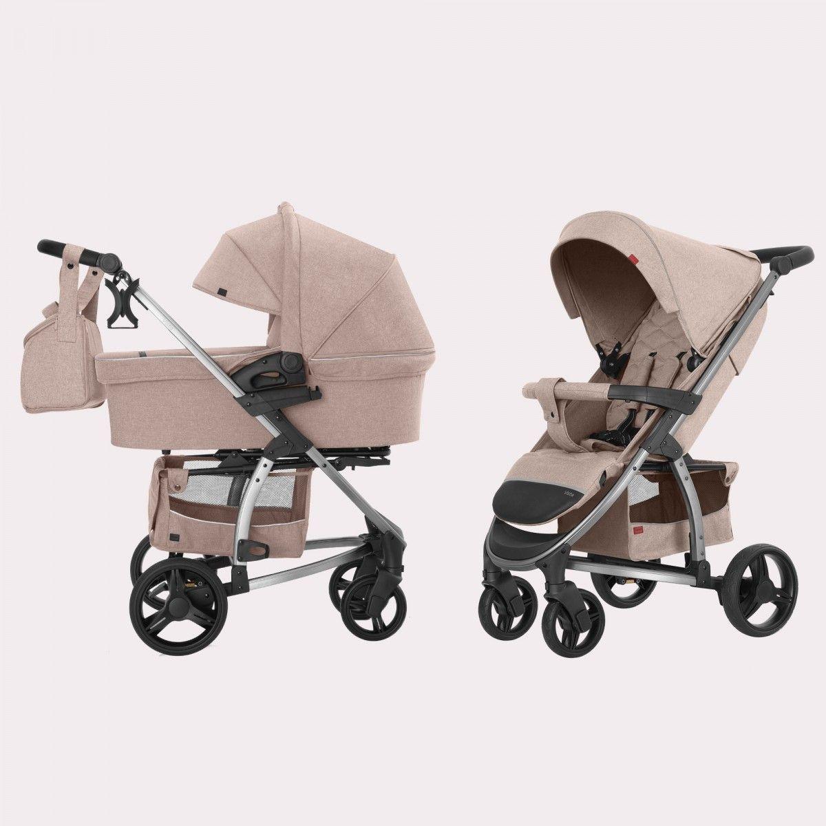 Коляска універсальна CARRELLO Vista CRL-6501/1 (2in1) Stone Beige / 1 /, фото 1