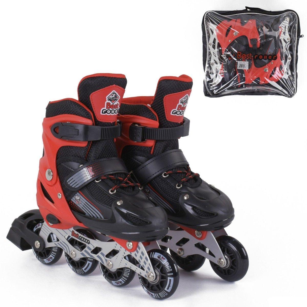 Ролики BEST ROLLER 40082-S розмір 30-33 червоні