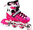 Ролики-ковзани 2 в 1 Scale Sport Pink, розмір 34-37, фото 5