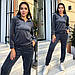 Жіночий велюровий спортивний костюм Розміри: 42-44, 46-48, 50-52, фото 4
