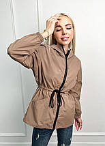 Жіноча подовжена вітровка на підкладці "Lexy"| Батал, фото 5