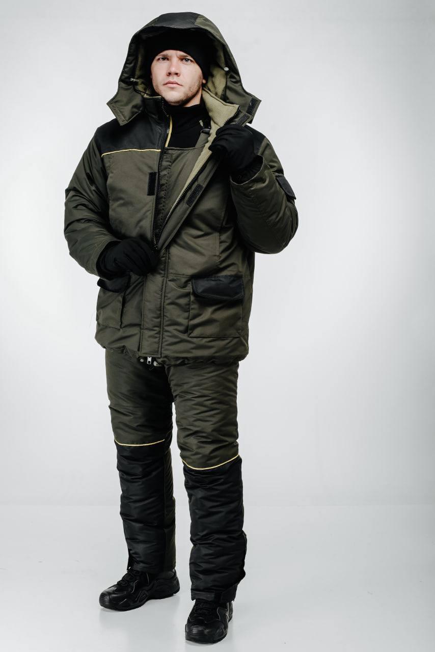 Костюм зимовий тактичний (напівкомбінезон та куртка) Ultimatum Nord Green -20°C, 46 48 50 52 54 60 62