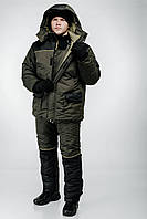Костюм зимний тактический (полукомбинезон и куртка) Ultimatum Nord Green -20°C, размер 48 50
