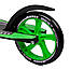 Самокат двоколісний складаний Best Scooter 52266 Чорний із зеленим, фото 4