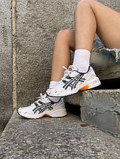 Жіночі кросівки Asics Gel-1090 White Midnight Orange 1022A215-100, фото 3