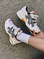 Жіночі кросівки Asics Gel-1090 White Midnight Orange 1022A215-100, фото 2