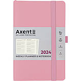 Щотижневик 2024 Axent Partner Soft Skin 8509-24, 125x195 мм, кольори в асортименті, фото 3