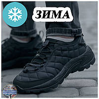 Мужские зимние кроссовки Merrell Ice Cap Moc II Black, черные кроссовки мерелл айс кап мок 2