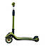 Самокат триколісний Best Scooter С-04909, складне алюмінієве кермо, колеса PU зі світлом, Салатовий, фото 3