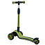 Самокат триколісний Best Scooter С-04909, складне алюмінієве кермо, колеса PU зі світлом, Салатовий, фото 4