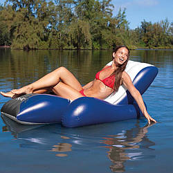 Надувне крісло для плавання Intex 58868 з підсклянниками