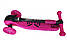 Самокат триколісний зі складною ручкою Smart рожевий (GS09281), фото 3