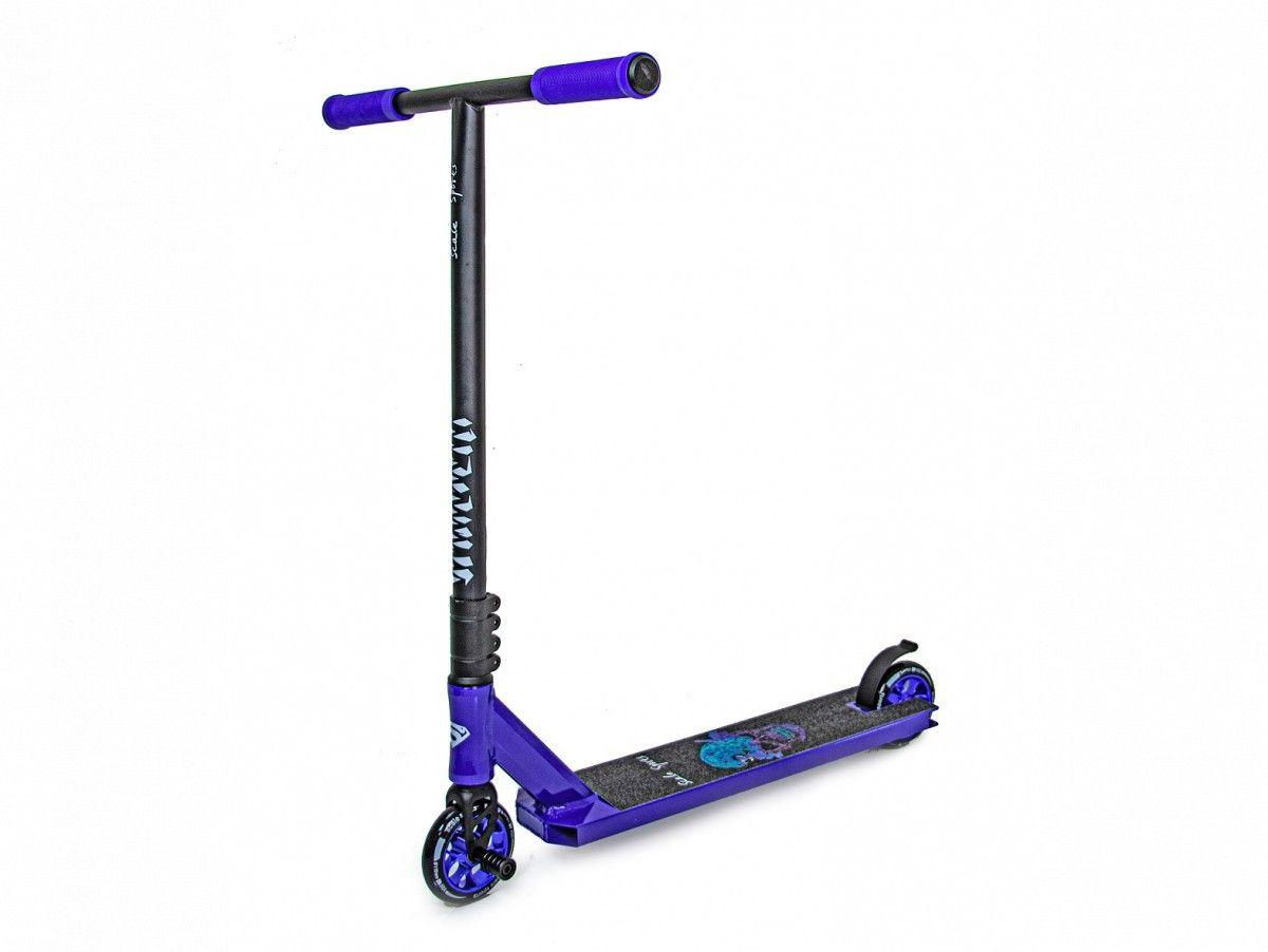 Самокат трюковий Scale Sports Deluxe Leopard HIC 110 mm синій