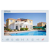 Комплект домофону 7 дюймів з панеллю виклику SEVEN DP-7575/07Kit white, фото 3