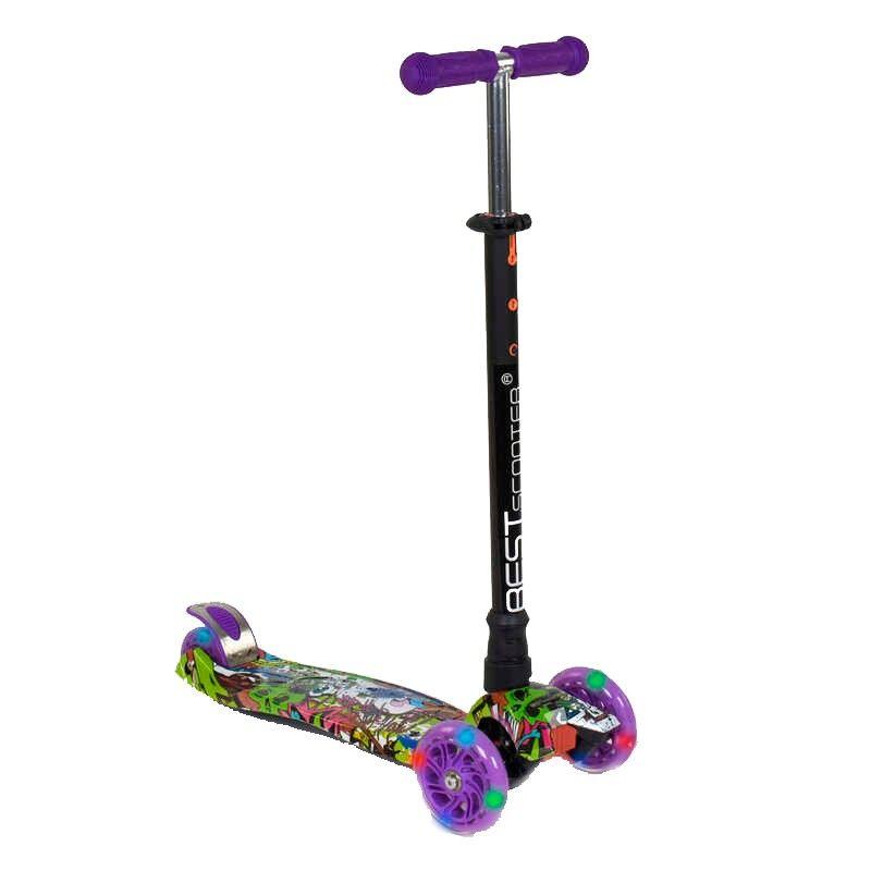 Триколісний самокат Best Scooter MAXI 779-1390 Графіті 2