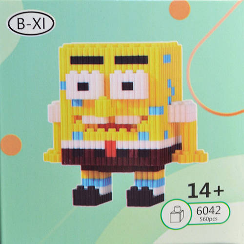 Конструктор Magic Blocks "Мультгерої Губка Боб" 12 см. (ID#1964893305 ...